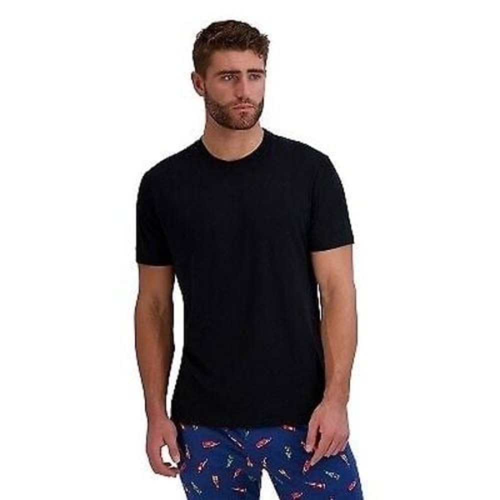 Hanes Premium Men's 2pk Hot Sauce Food Print Pajama Set Size XL NWT Waist 40-42